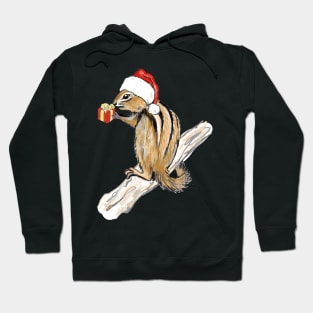 Christmas chipmunk Hoodie